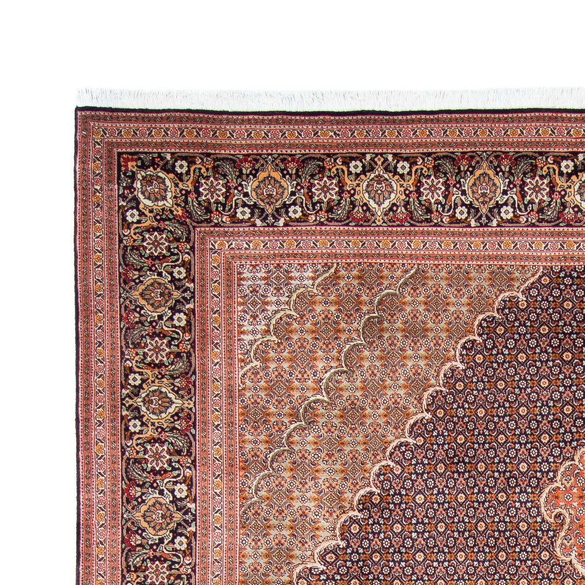 Perzisch tapijt - Tabriz - 312 x 206 cm - donkerblauw