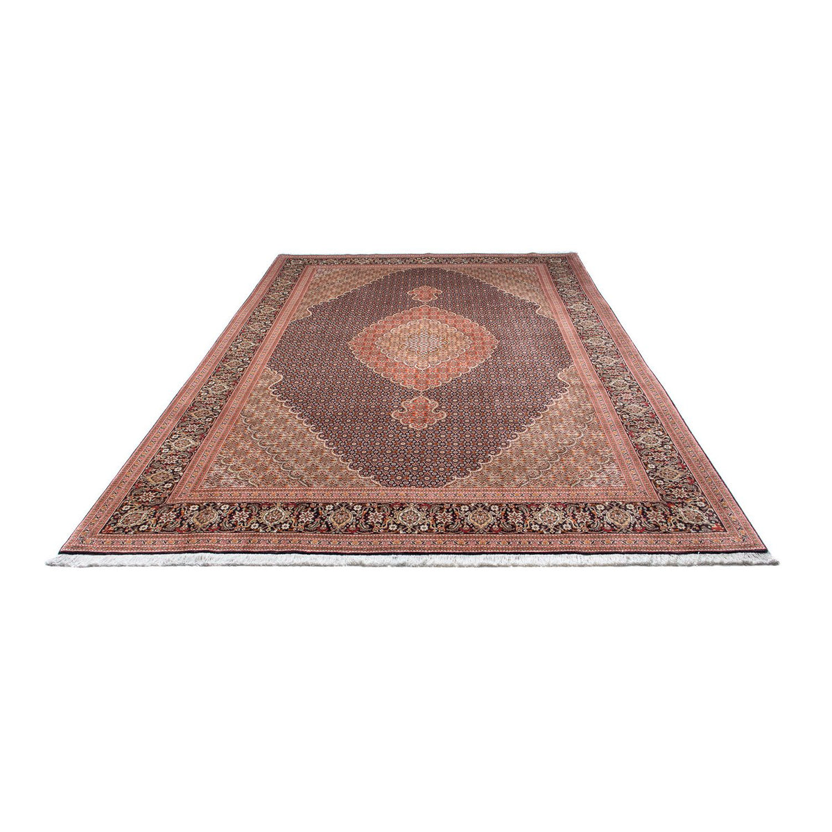 Perzisch tapijt - Tabriz - 312 x 206 cm - donkerblauw