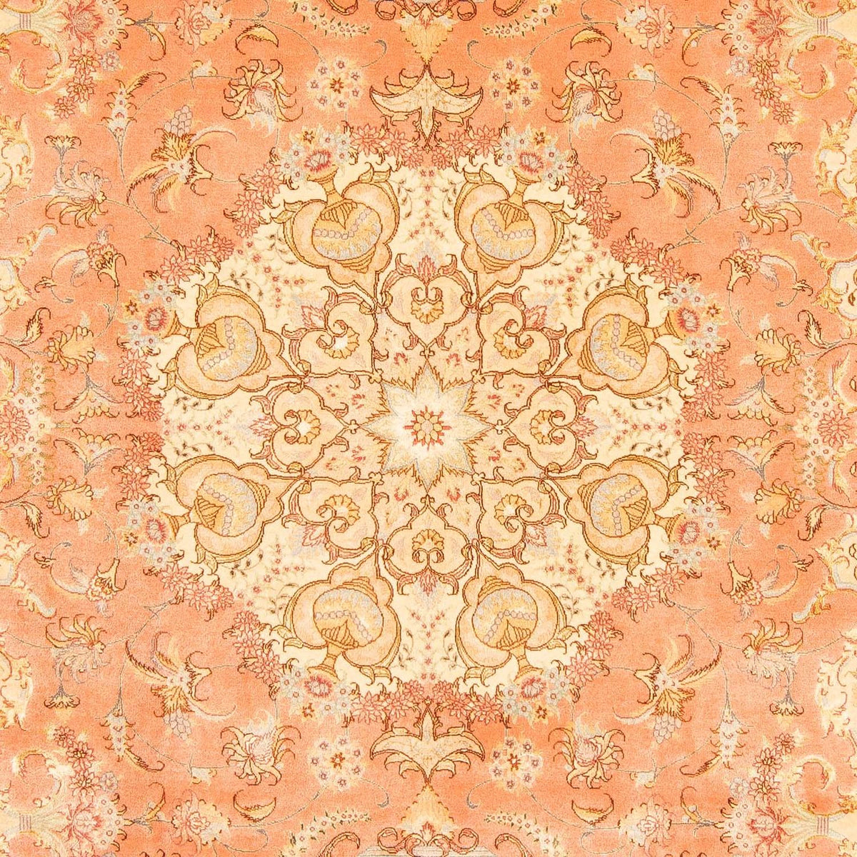 Perzisch tapijt - Tabriz - Royal - 310 x 202 cm - beige