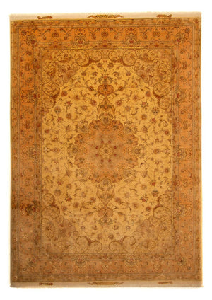 Perzisch tapijt - Tabriz - Royal - 346 x 258 cm - goud