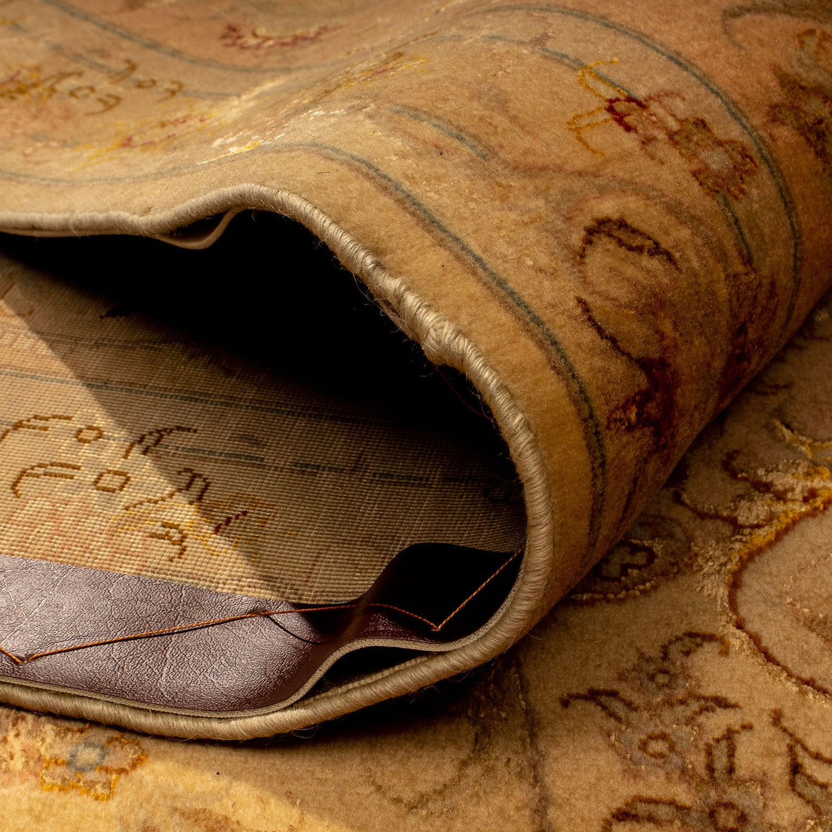 Perzisch tapijt - Tabriz - Royal - 346 x 258 cm - goud