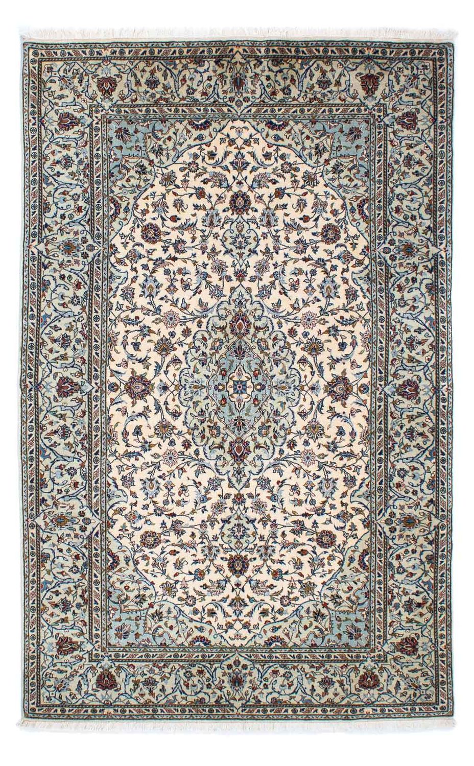 Perzisch tapijt - Keshan - 216 x 136 cm - beige