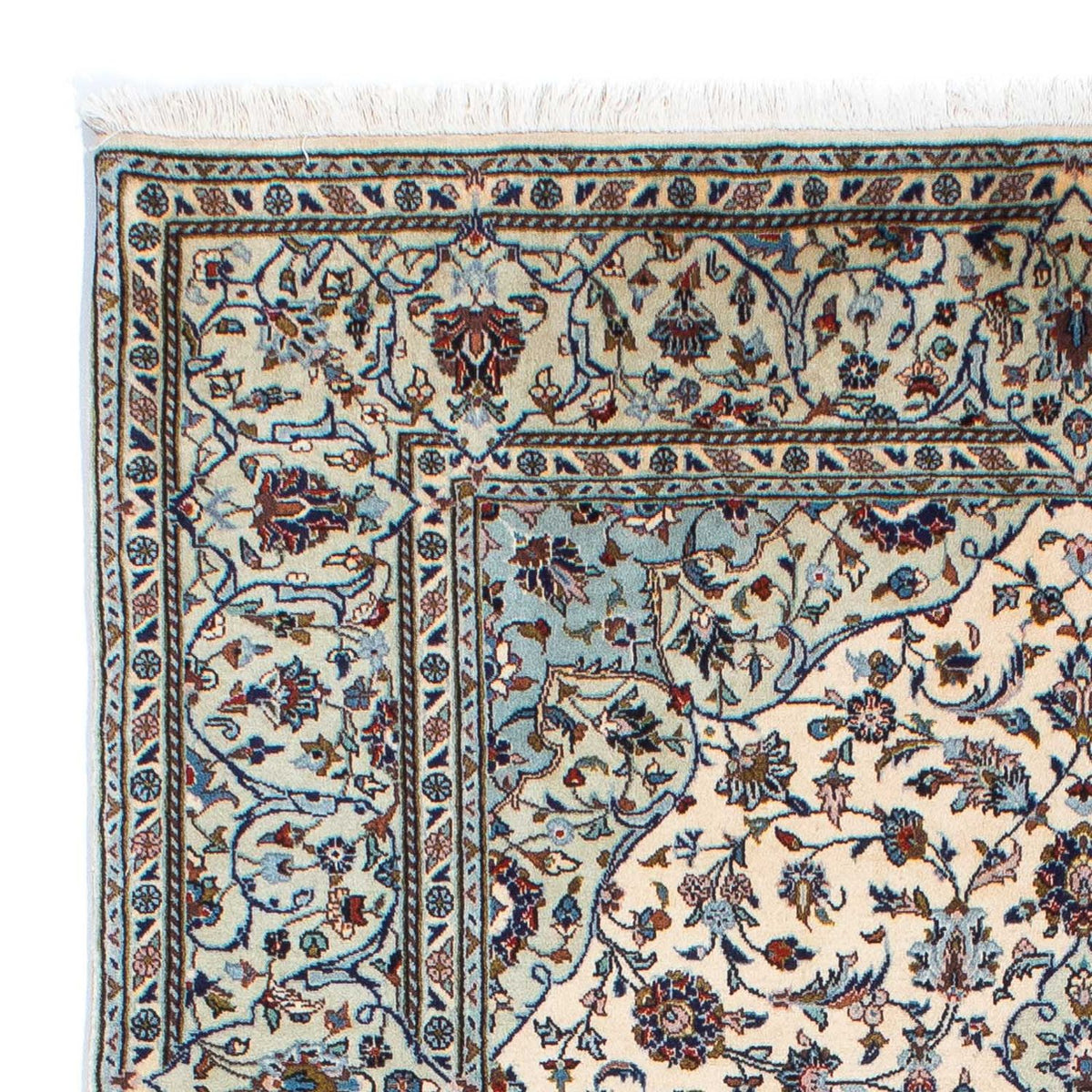 Perzisch tapijt - Keshan - 216 x 136 cm - beige