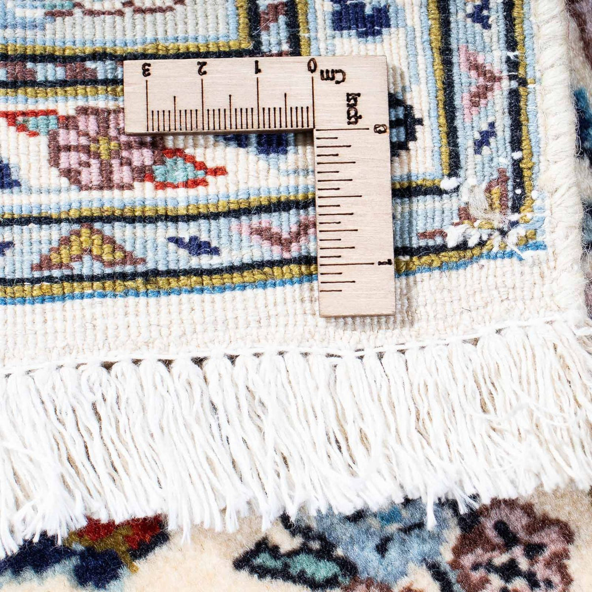 Perzisch tapijt - Keshan - 216 x 136 cm - beige