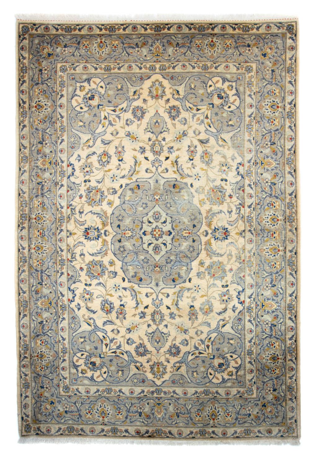 Perzisch tapijt - Keshan - 212 x 150 cm - beige