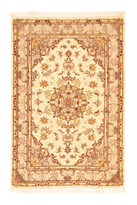 Perzisch tapijt - Tabriz - Royal - 152 x 101 cm - beige
