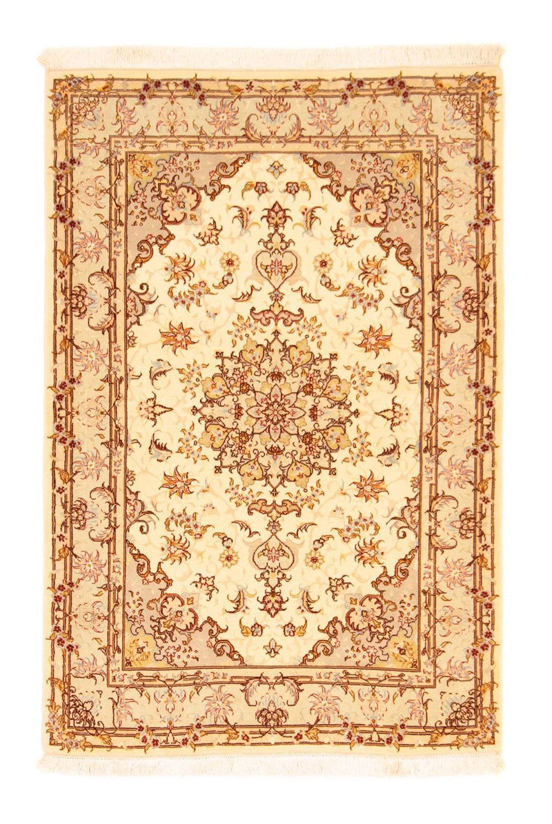 Perzisch tapijt - Tabriz - Royal - 152 x 101 cm - beige