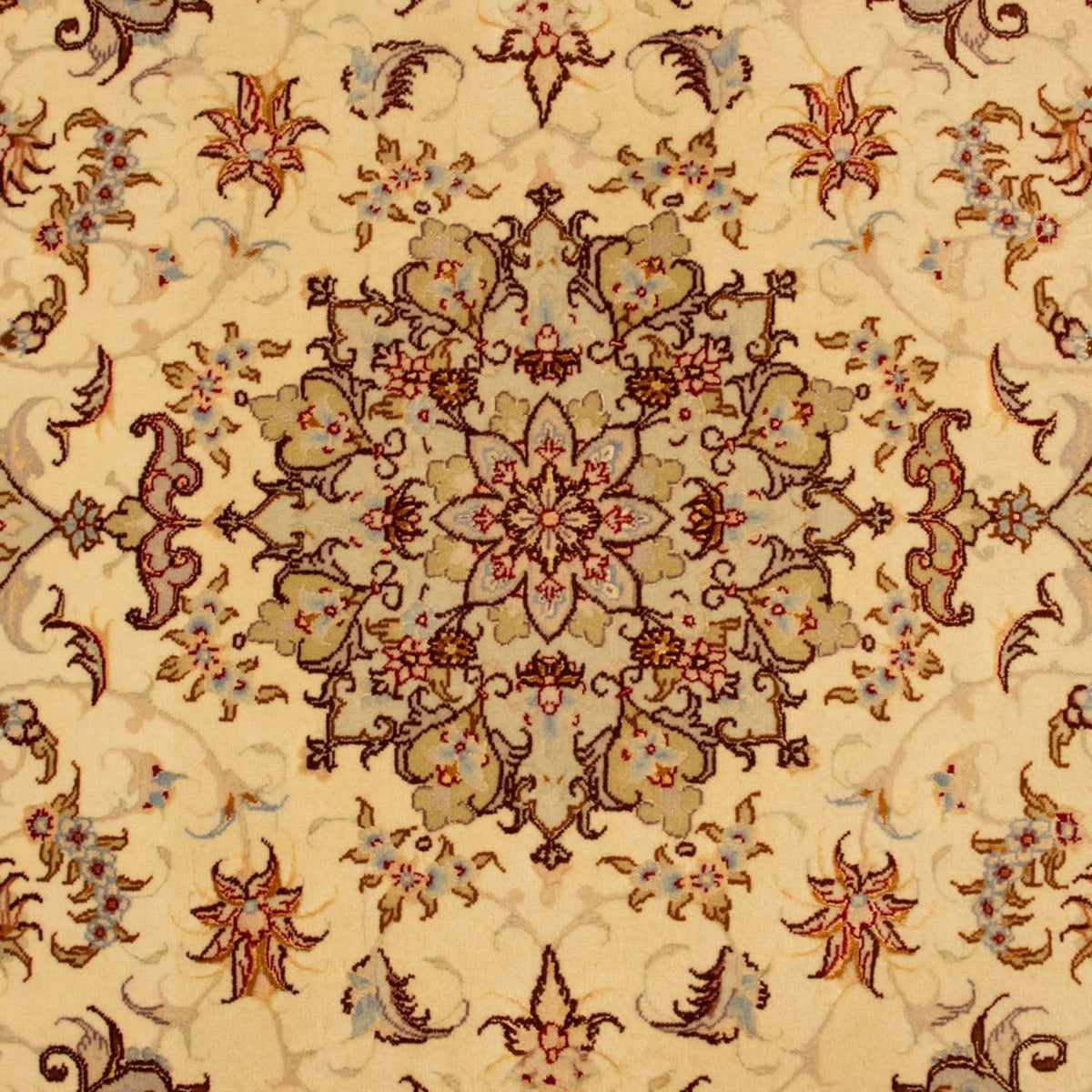 Perzisch tapijt - Tabriz - Royal - 152 x 101 cm - beige