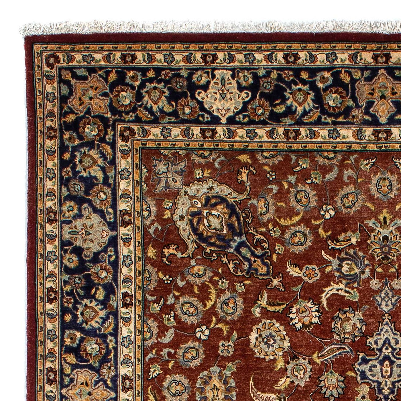 Qom Tapijt 205x133cm - Perzisch tapijt
