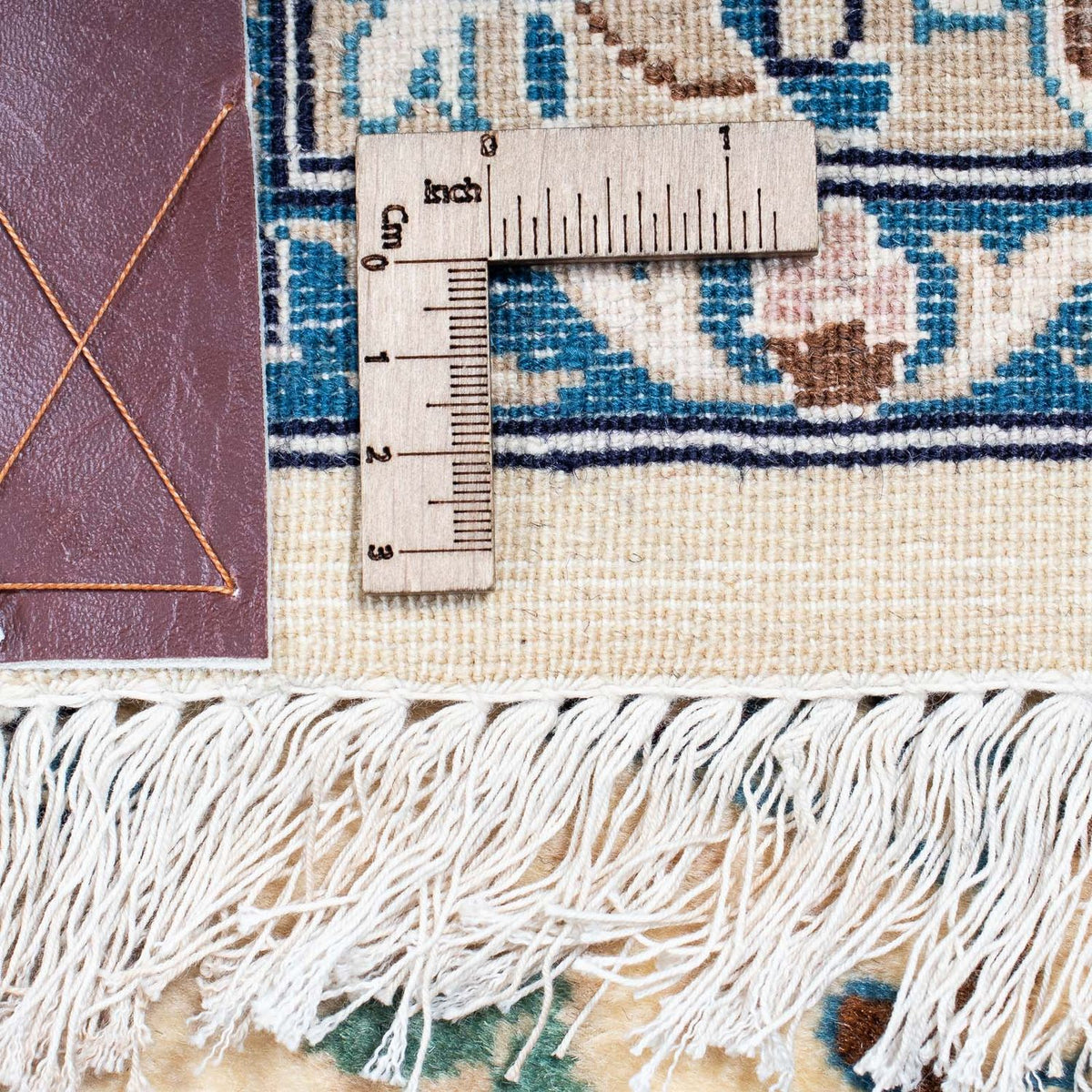 Perzisch tapijt - Nain - Koninklijk - 335 x 245 cm - beige