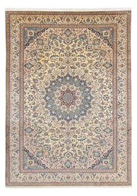 Perzisch tapijt - Nain - 368 x 256 cm - beige