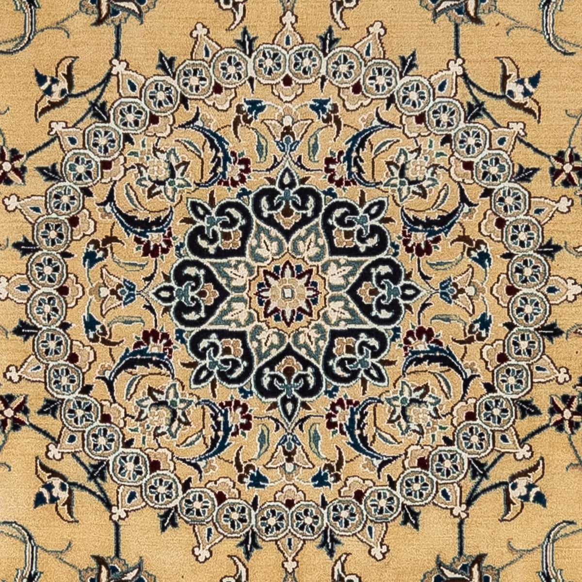 Perzisch tapijt - Nain - 348 x 248 cm - beige