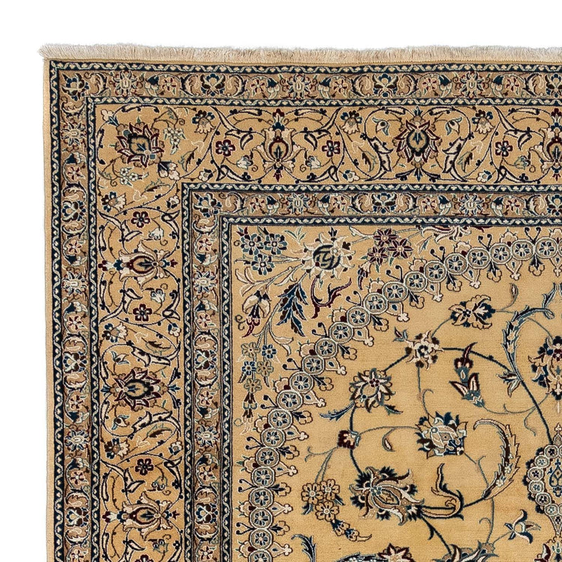 Perzisch tapijt - Nain - 348 x 248 cm - beige