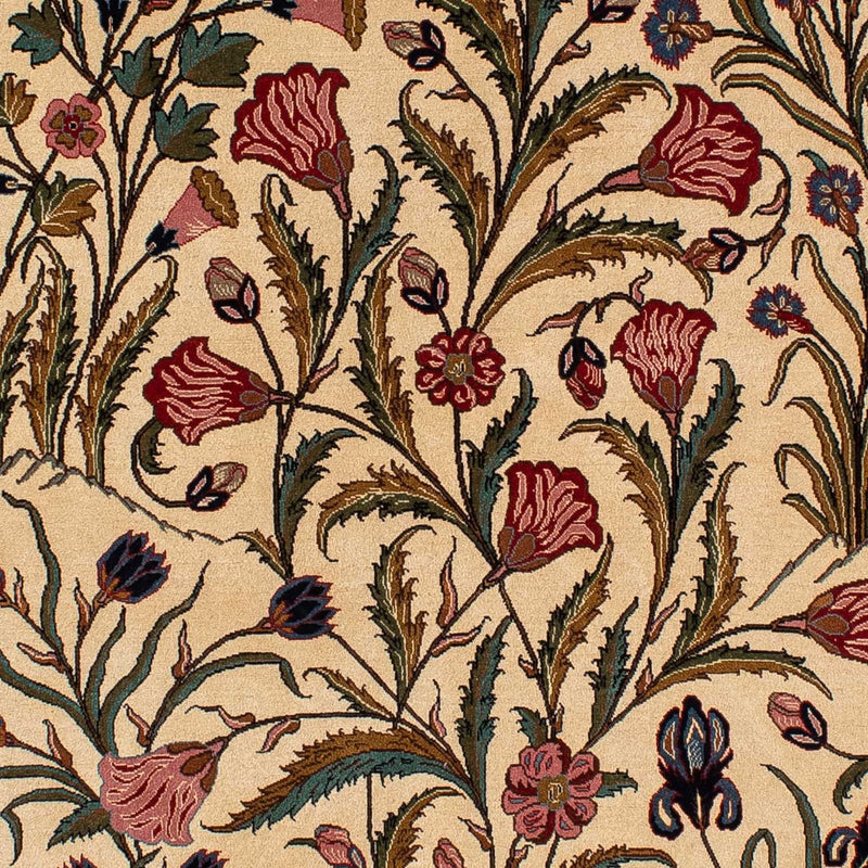 Perzisch tapijt - Ghom - 195 x 122 cm - lichtbruin