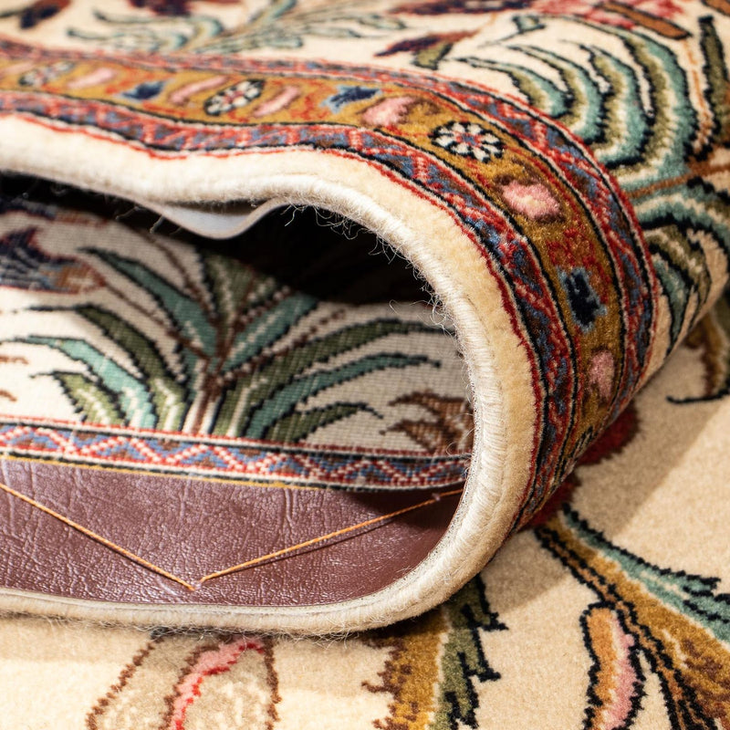 Perzisch tapijt - Ghom - 195 x 122 cm - lichtbruin