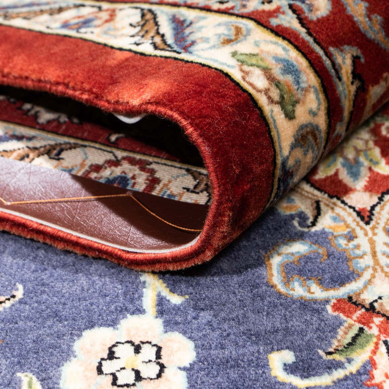 Perzisch tapijt - Ghom - 193 x 133 cm - donkerblauw