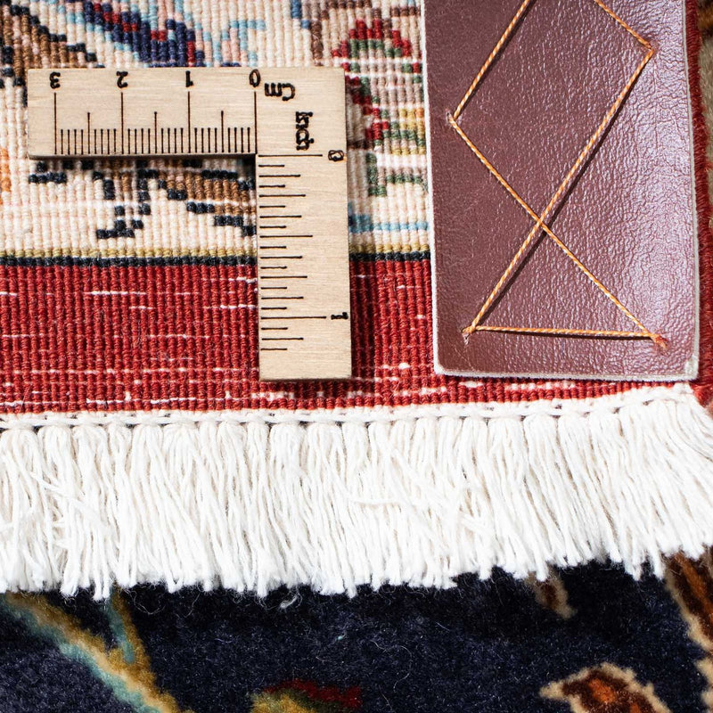 Perzisch tapijt - Ghom - 193 x 133 cm - donkerblauw