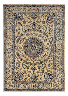 Perzisch tapijt - Nain - 340 x 246 cm - beige