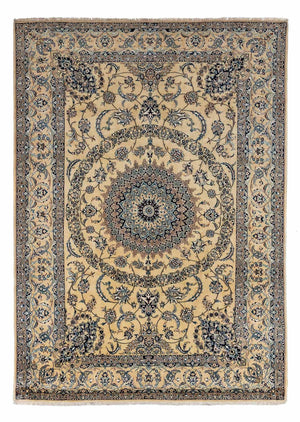 Perzisch tapijt - Nain - 340 x 246 cm - beige