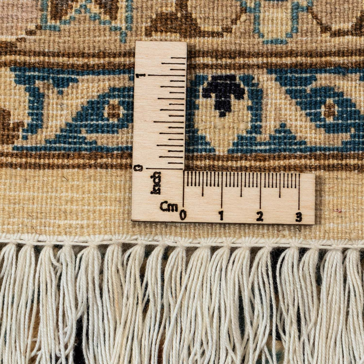 Perzisch tapijt - Nain - 359 x 241 cm - beige