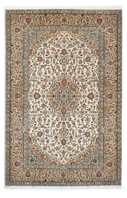 Perzisch tapijt - Keshan - 216 x 142 cm - beige