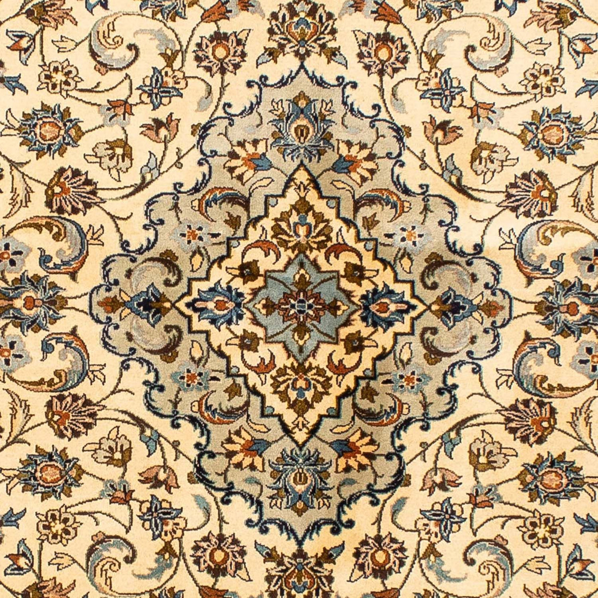 Perzisch tapijt - Keshan - 238 x 162 cm - beige