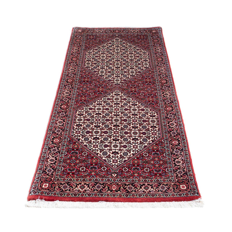 Loper Perzisch tapijt - Bijar - 207 x 73 cm - licht rood