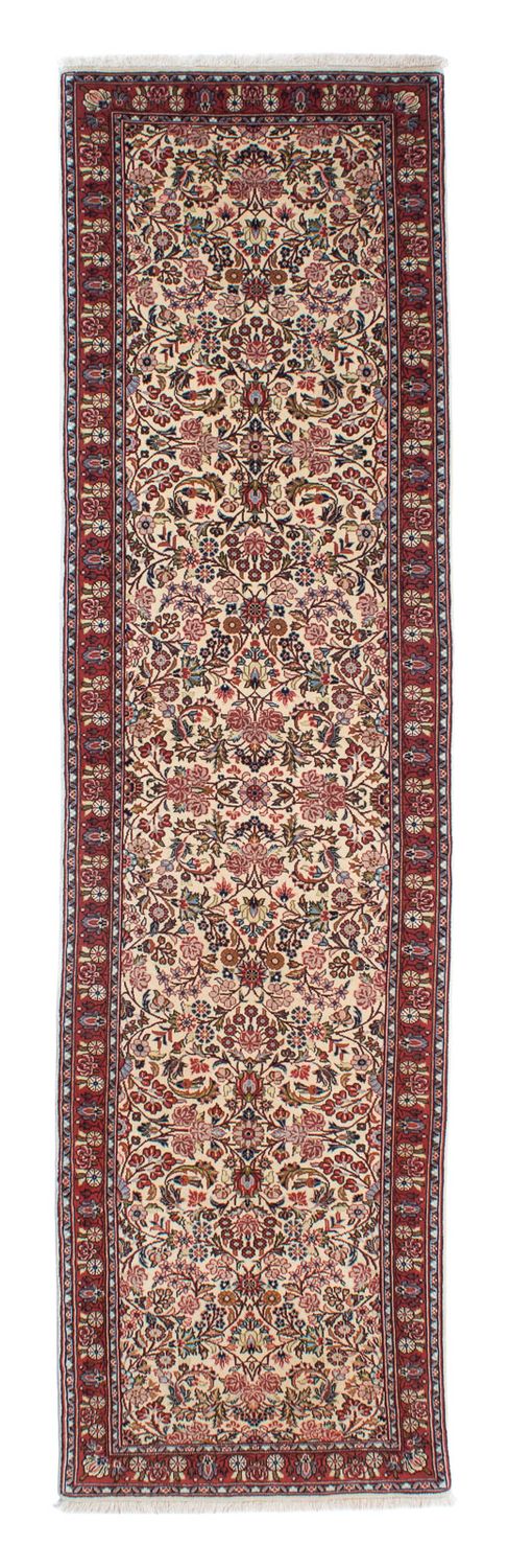 Loper Perzisch tapijt - Bijar - 292 x 76 cm - beige
