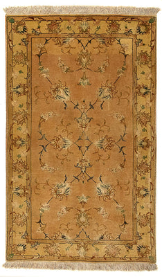 Perzisch tapijt - Tabriz - Royal - 112 x 72 cm - bruin