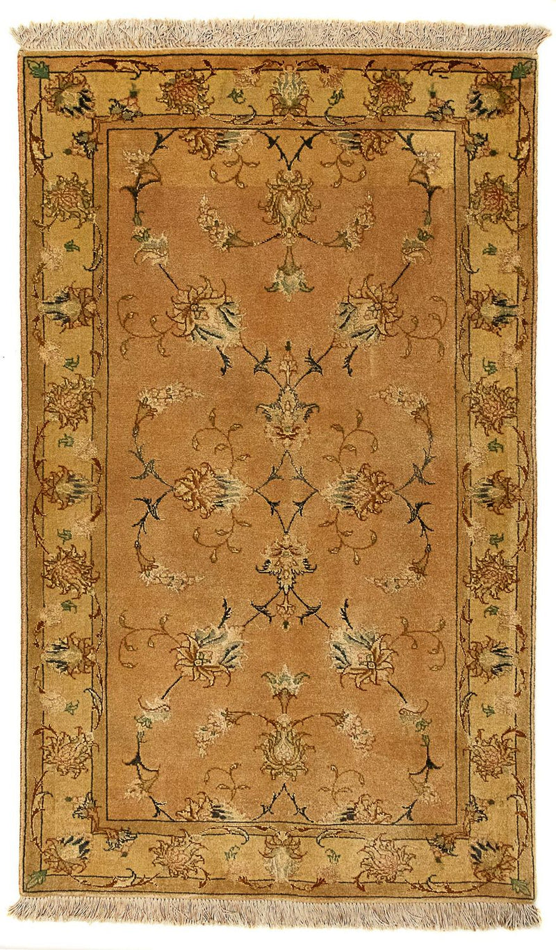Perzisch tapijt - Tabriz - Royal - 112 x 72 cm - bruin