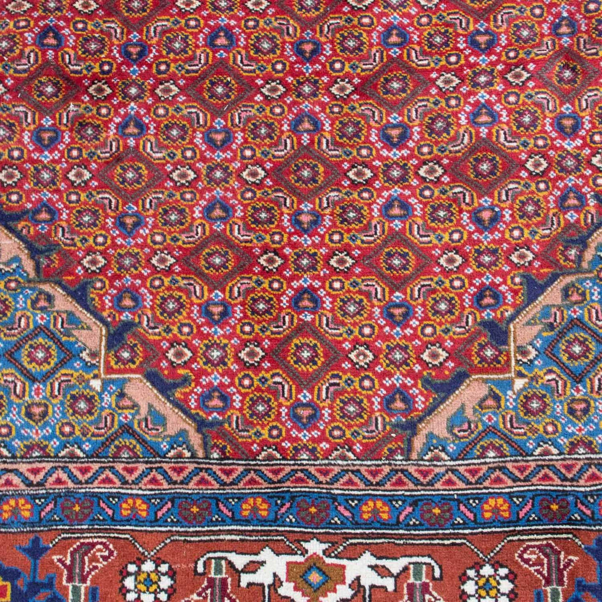 Perzisch tapijt - Ghom - 295 x 208 cm - rood