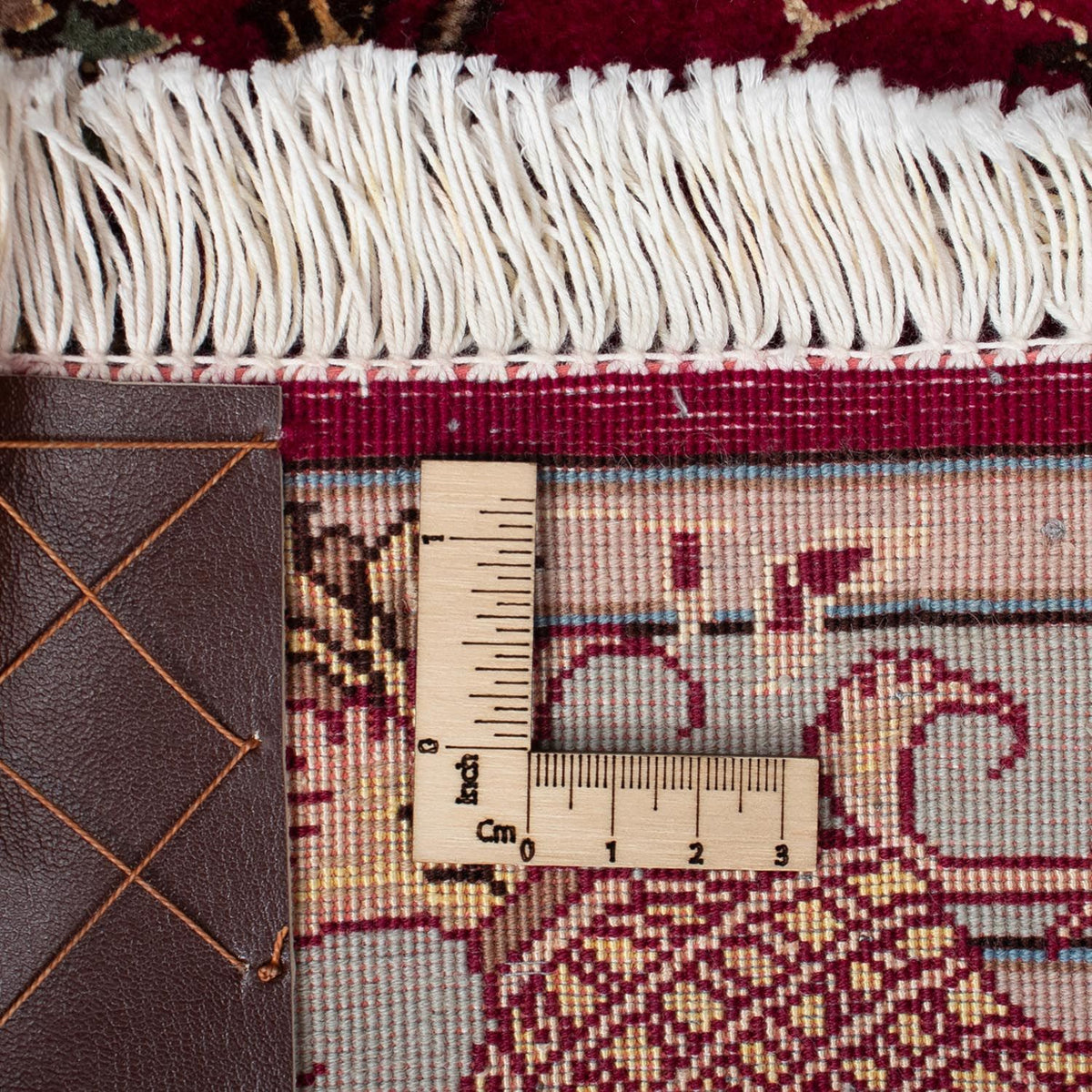 Perzisch tapijt - Tabriz - Royal - 87 x 60 cm - donkerrood