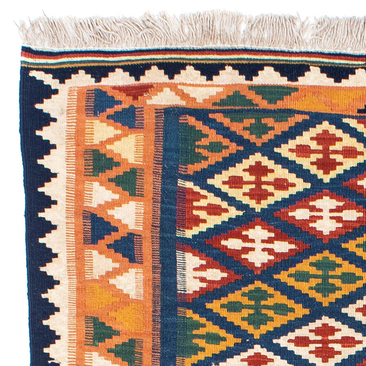 Kelim tapijt - Oosters - 156 x 110 cm - blauw