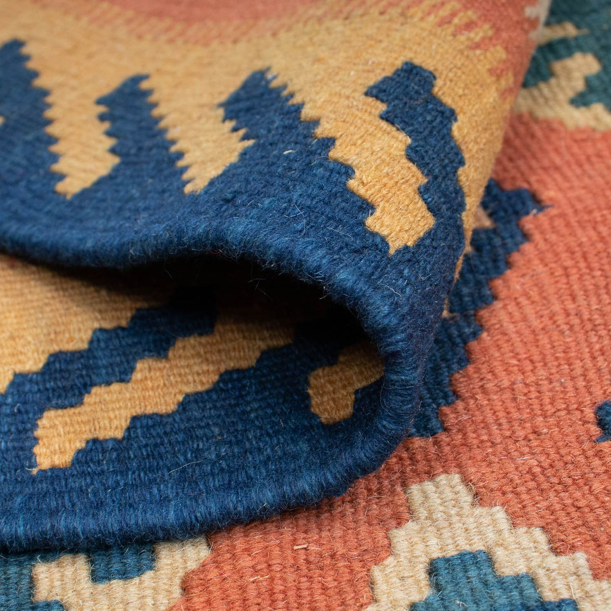 Kelim tapijt - Oosters - 155 x 108 cm - veelkleurig