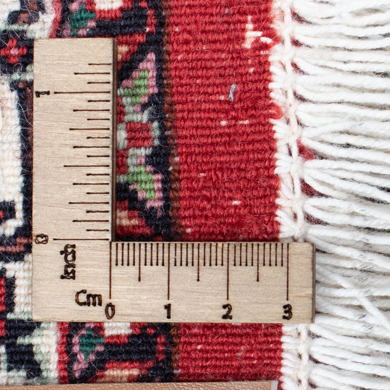 Loper Perzisch tapijt - Bijar - 415 x 82 cm - donkerrood