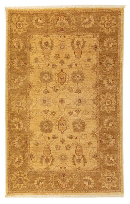 Ziegler tapijt - 120 x 77 cm - donker beige