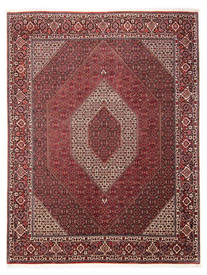 Perzisch tapijt - Bijar - 297 x 250 cm - donkerrood