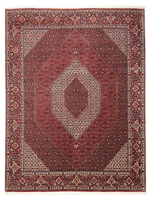 Perzisch tapijt - Bijar - 297 x 250 cm - donkerrood