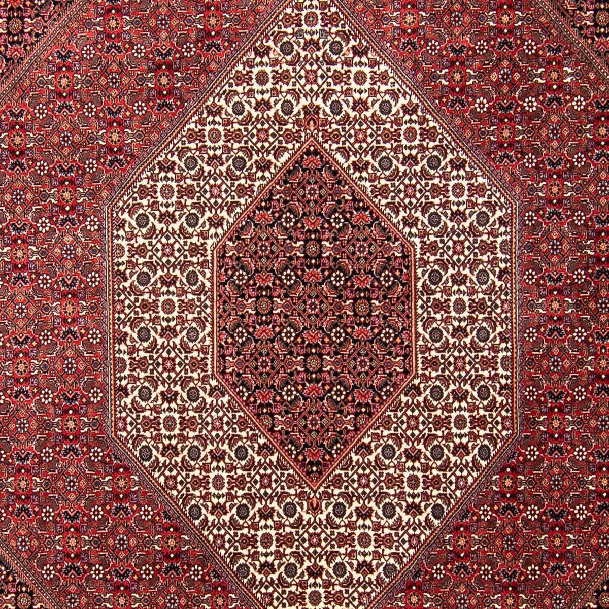 Perzisch tapijt - Bijar - 297 x 250 cm - donkerrood