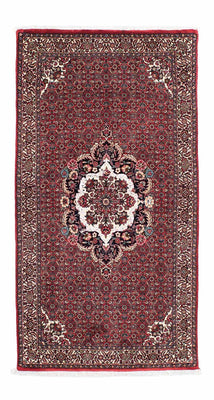 Loper Perzisch tapijt - Bijar - 190 x 100 cm - rood