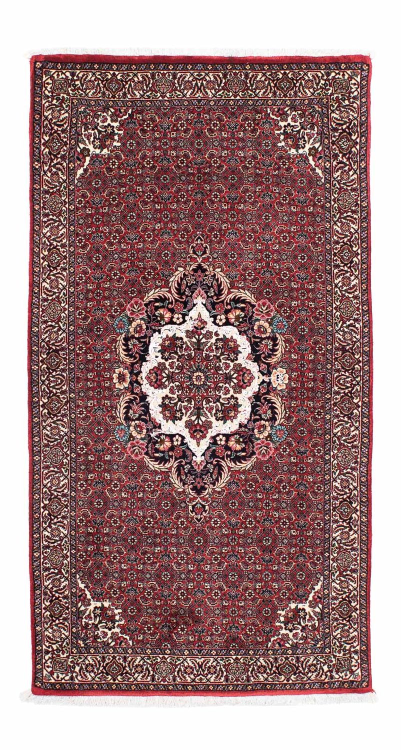 Loper Perzisch tapijt - Bijar - 190 x 100 cm - rood