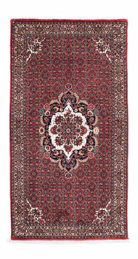 Loper Perzisch tapijt - Bijar - 190 x 100 cm - rood