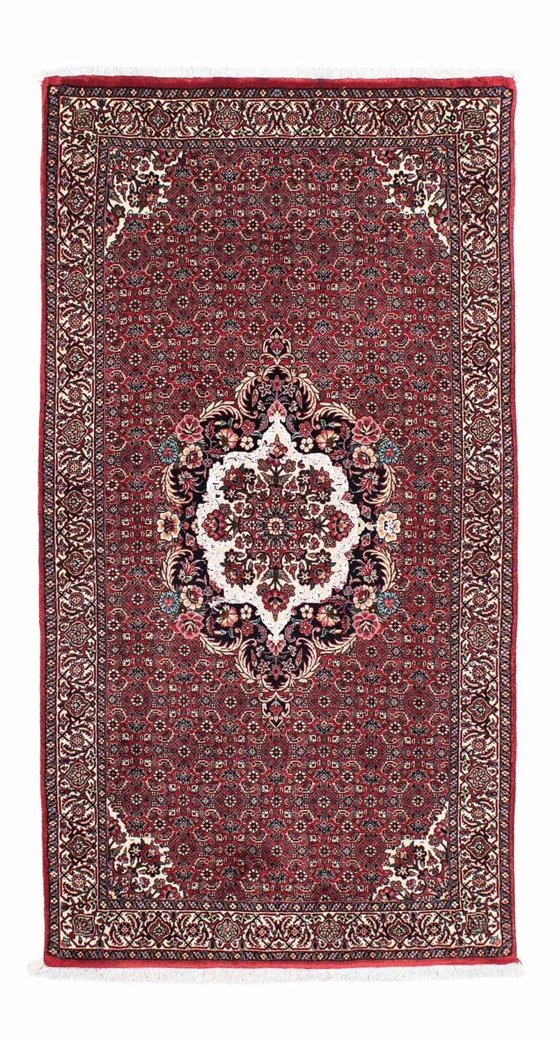 Loper Perzisch tapijt - Bijar - 190 x 100 cm - rood