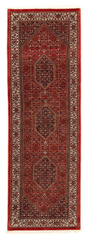 Loper Perzisch tapijt - Bijar - 277 x 80 cm - donkerrood
