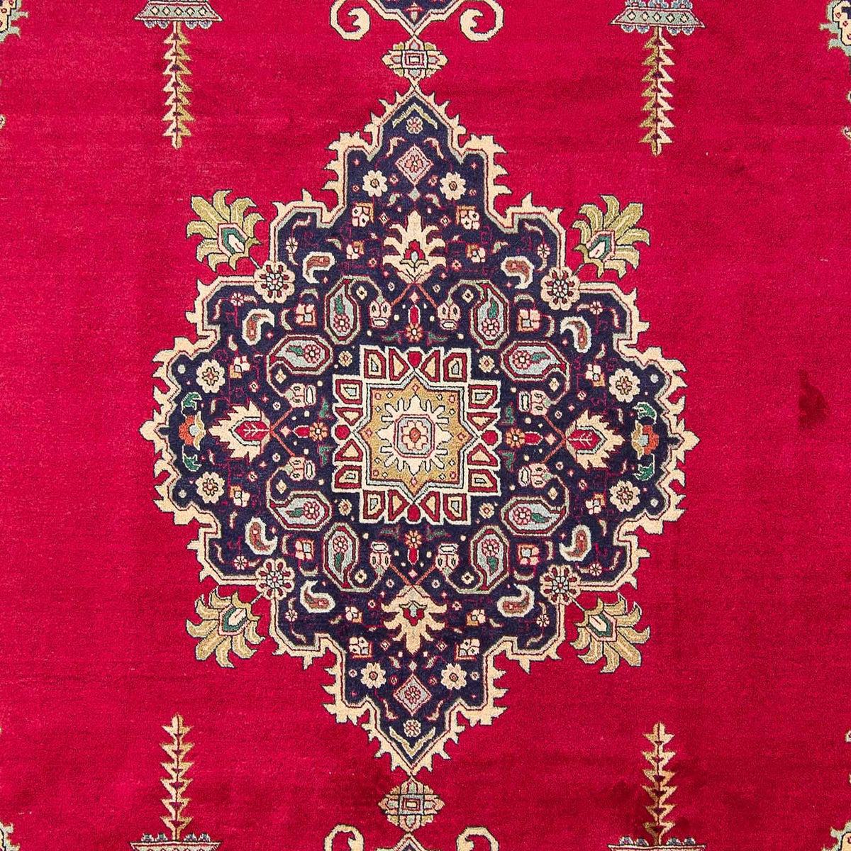 Perzisch tapijt - Tabriz - Royal - 368 x 268 cm - rood