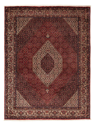 Perzisch tapijt - Bijar - 259 x 201 cm - donkerrood