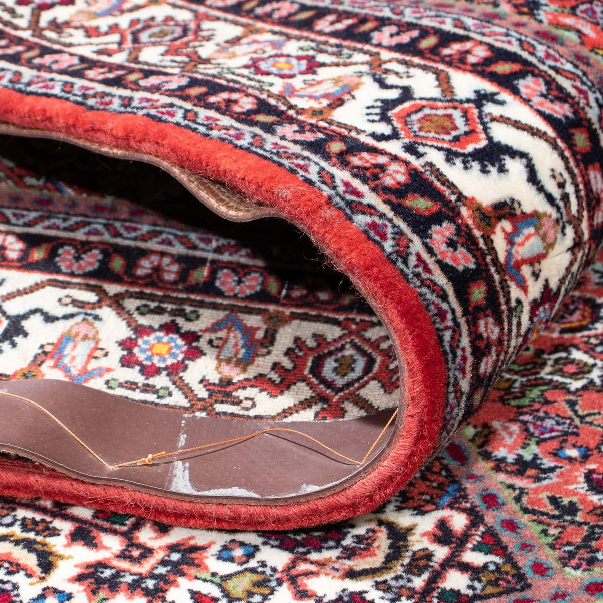 Loper Perzisch tapijt - Bijar - 293 x 100 cm - veelkleurig