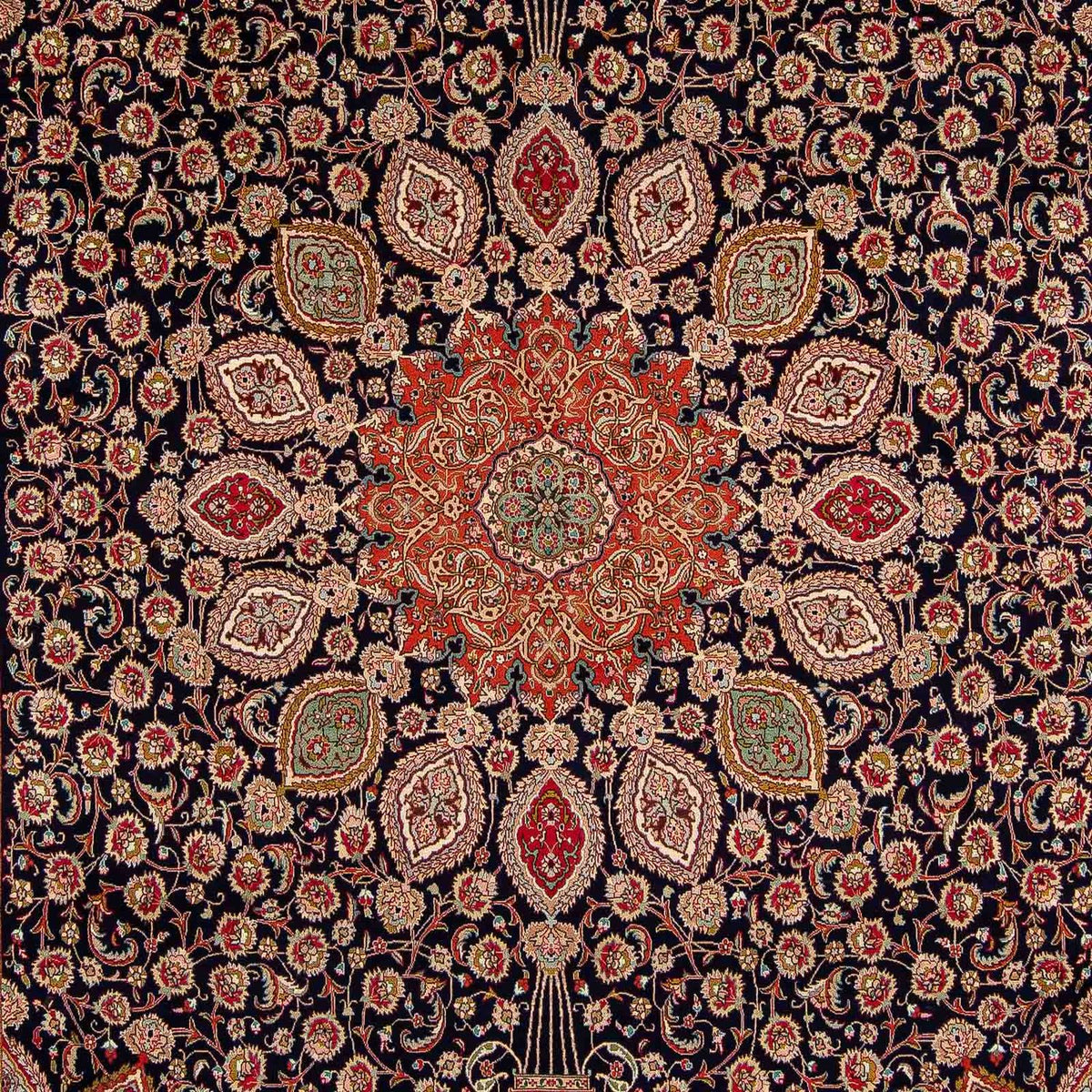 Perzisch tapijt - Tabriz - 390 x 296 cm - lichtbruin