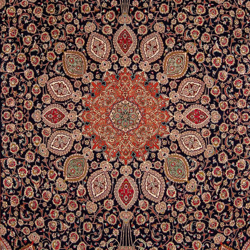 Perzisch tapijt - Tabriz - 390 x 296 cm - lichtbruin