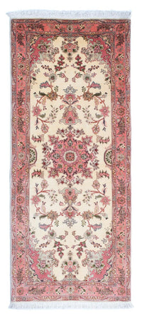 Loper Perzisch tapijt - Tabriz - Royal - 198 x 83 cm - beige